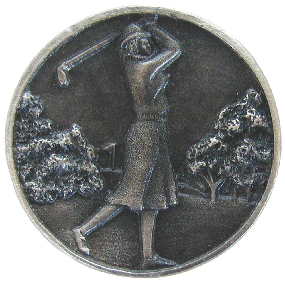 Notting Hill NHK-131-AP Lady of the Links Knob Antique Pewter